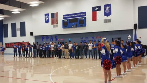Homecoming Pep Rally, October 18, 2017.