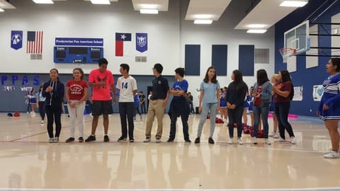 Homecoming Pep Rally, October 18, 2017.