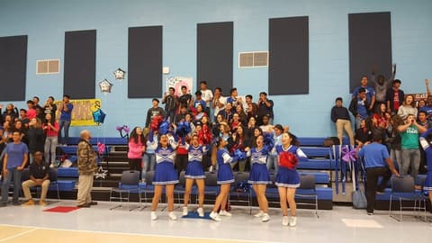Homecoming Pep Rally, October 18, 2017.