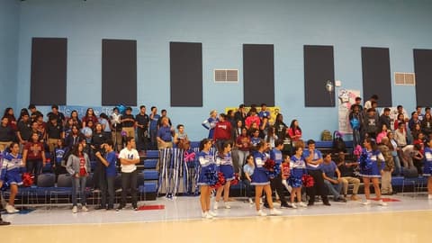 Homecoming Pep Rally, October 18, 2017.
