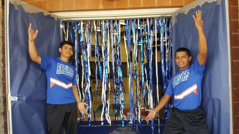 Homecoming Pep Rally, October 18, 2017.
