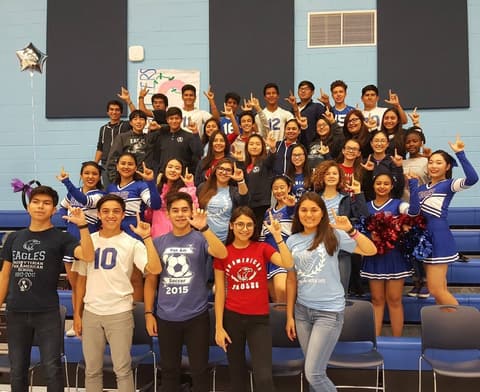 Homecoming Pep Rally, October 18, 2017.