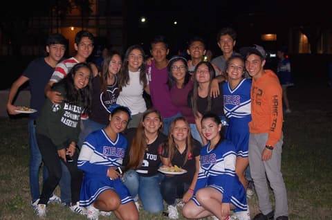 Homecoming Bonfire and Senior Blessing, October 18, 2017.