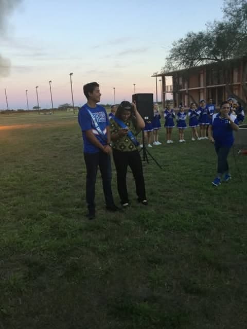 Homecoming Bonfire and Senior Blessing, October 18, 2017.