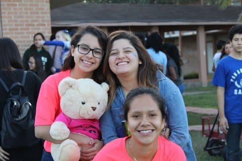 Homecoming Bonfire and Senior Blessing, October 18, 2017.