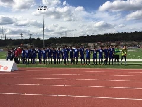 State Semi-Final Soccer Game vs. Brownsville First Baptist.
