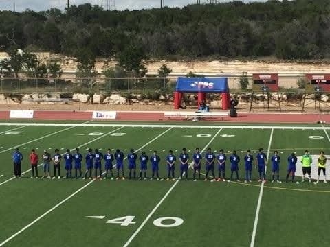 State Semi-Final Soccer Game vs. Brownsville First Baptist.