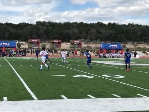 State Semi-Final Soccer Game vs. Brownsville First Baptist.