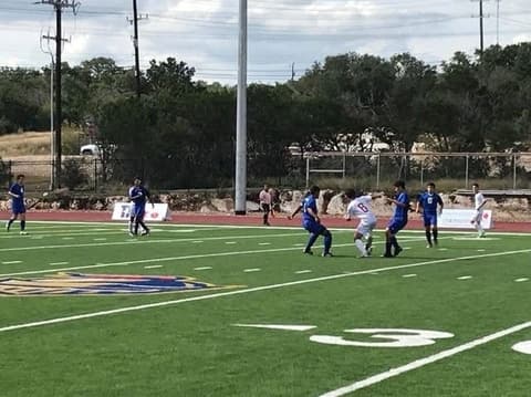 State Semi-Final Soccer Game vs. Brownsville First Baptist.