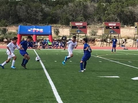 State Semi-Final Soccer Game vs. Brownsville First Baptist.