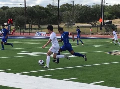 State Semi-Final Soccer Game vs. Brownsville First Baptist.