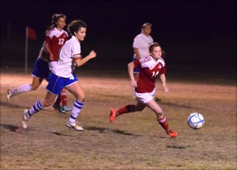 Girls' Soccer vs. Incarnate Word Academy, November 10, 2017.