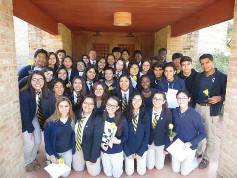 National Honor Society Induction Ceremony, December 1, 2017.