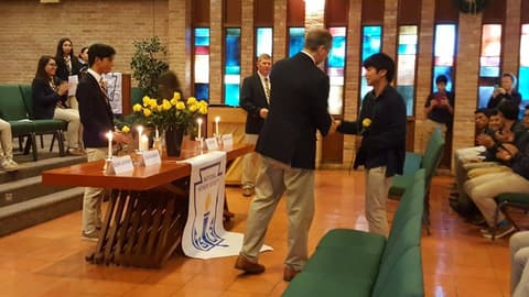 National Honor Society Induction Ceremony, December 1, 2017.