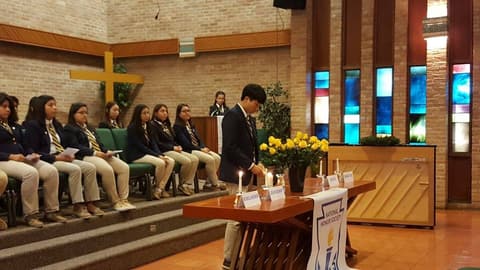 National Honor Society Induction Ceremony, December 1, 2017.