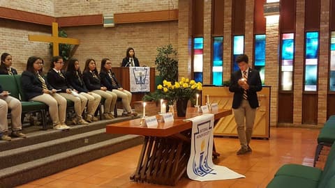 National Honor Society Induction Ceremony, December 1, 2017.