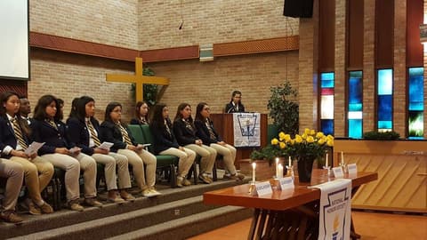 National Honor Society Induction Ceremony, December 1, 2017.