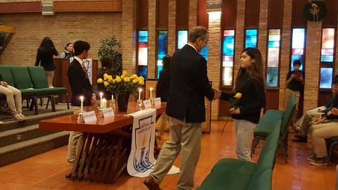 National Honor Society Induction Ceremony, December 1, 2017.