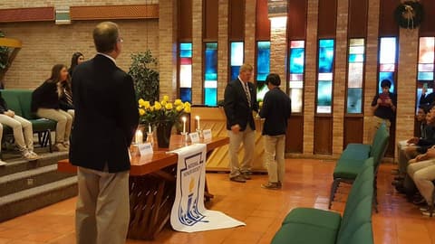 National Honor Society Induction Ceremony, December 1, 2017.