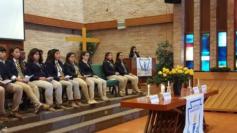 National Honor Society Induction Ceremony, December 1, 2017.