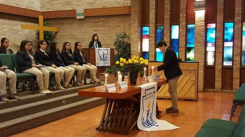 National Honor Society Induction Ceremony, December 1, 2017.