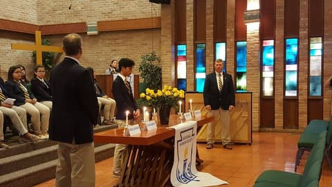 National Honor Society Induction Ceremony, December 1, 2017.