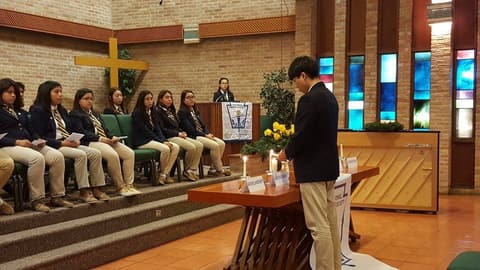 National Honor Society Induction Ceremony, December 1, 2017.