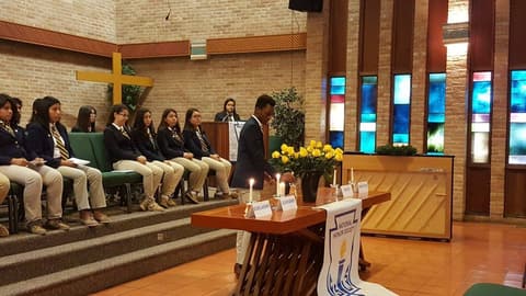 National Honor Society Induction Ceremony, December 1, 2017.