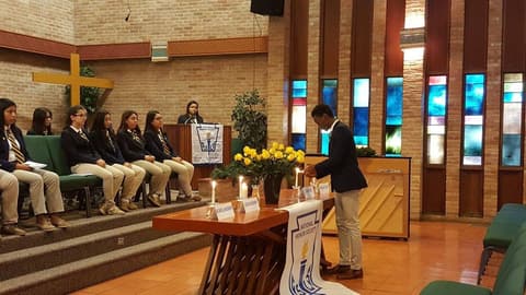 National Honor Society Induction Ceremony, December 1, 2017.