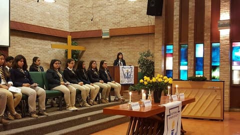 National Honor Society Induction Ceremony, December 1, 2017.