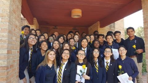 National Honor Society Induction Ceremony, December 1, 2017.