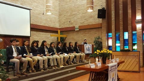 National Honor Society Induction Ceremony, December 1, 2017.