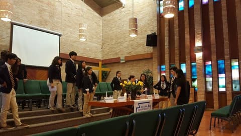 National Honor Society Induction Ceremony, December 1, 2017.