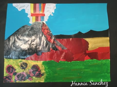 Mixed Media Art Landscapes, February 9, 2018.
