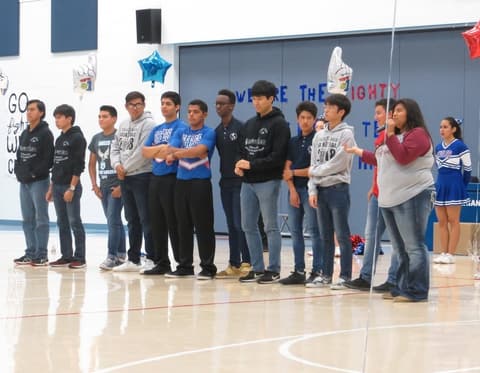 Spring Pep Rally, April 9, 2018.