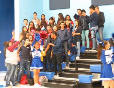 Spring Pep Rally, April 9, 2018.