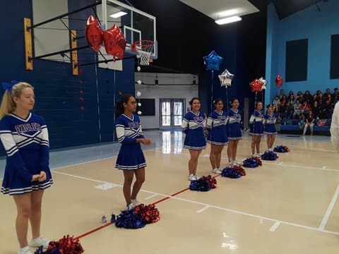 Spring Pep Rally, April 9, 2018.