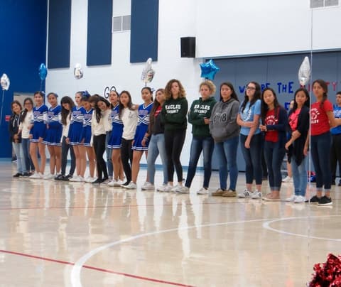 Spring Pep Rally, April 9, 2018.