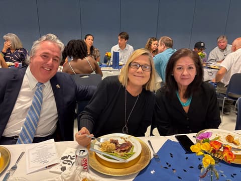 The Class of 2026 graduation dinner with families, teachers and friends, May 2026.
