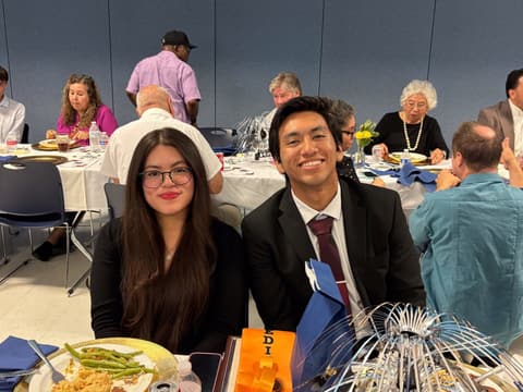 The Class of 2026 graduation dinner with families, teachers and friends, May 2026.