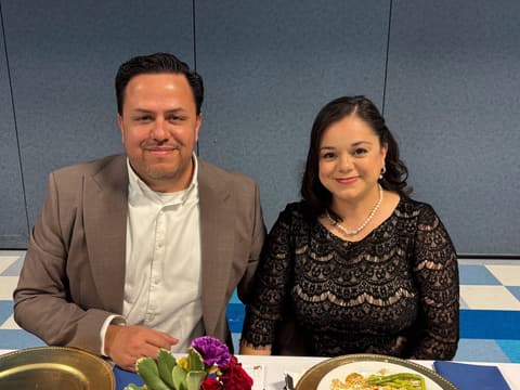 The Class of 2026 graduation dinner with families, teachers and friends, May 2026.