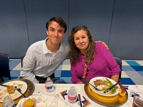 The Class of 2026 graduation dinner with families, teachers and friends, May 2026.