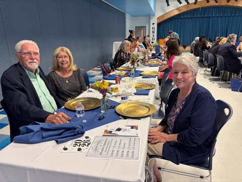 The Class of 2026 graduation dinner with families, teachers and friends, May 2026.
