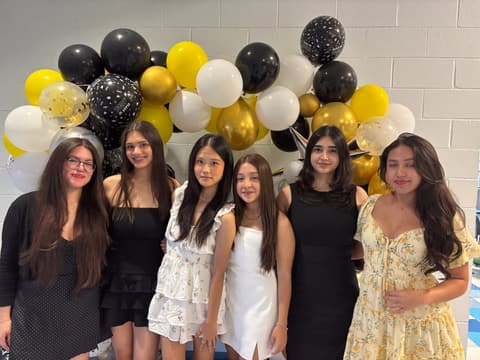 The Class of 2026 graduation dinner with families, teachers and friends, May 2026.