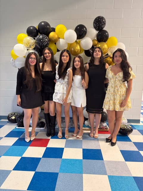 The Class of 2026 graduation dinner with families, teachers and friends, May 2026.