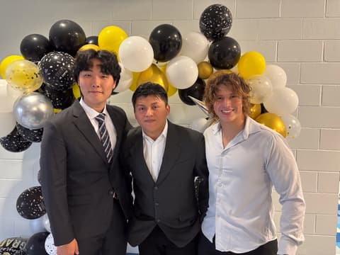 The Class of 2026 graduation dinner with families, teachers and friends, May 2026.