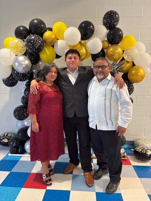 The Class of 2026 graduation dinner with families, teachers and friends, May 2026.
