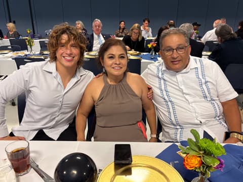 The Class of 2026 graduation dinner with families, teachers and friends, May 2026.