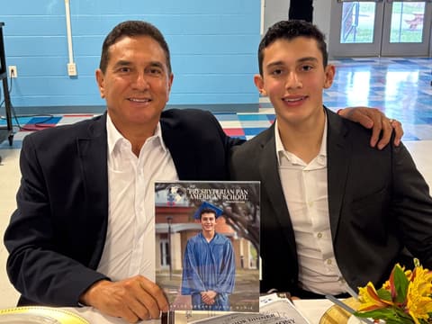 The Class of 2026 graduation dinner with families, teachers and friends, May 2026.