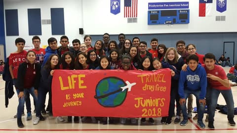 Red Ribbon Week Kickoff, October 19, 2018.
